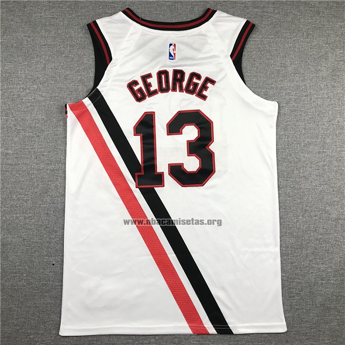 Camiseta Los Angeles Clippers Paul George NO 13 Classic 2019-20 Blanco